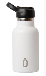 Botella termo reutilizable Blanca 350ml