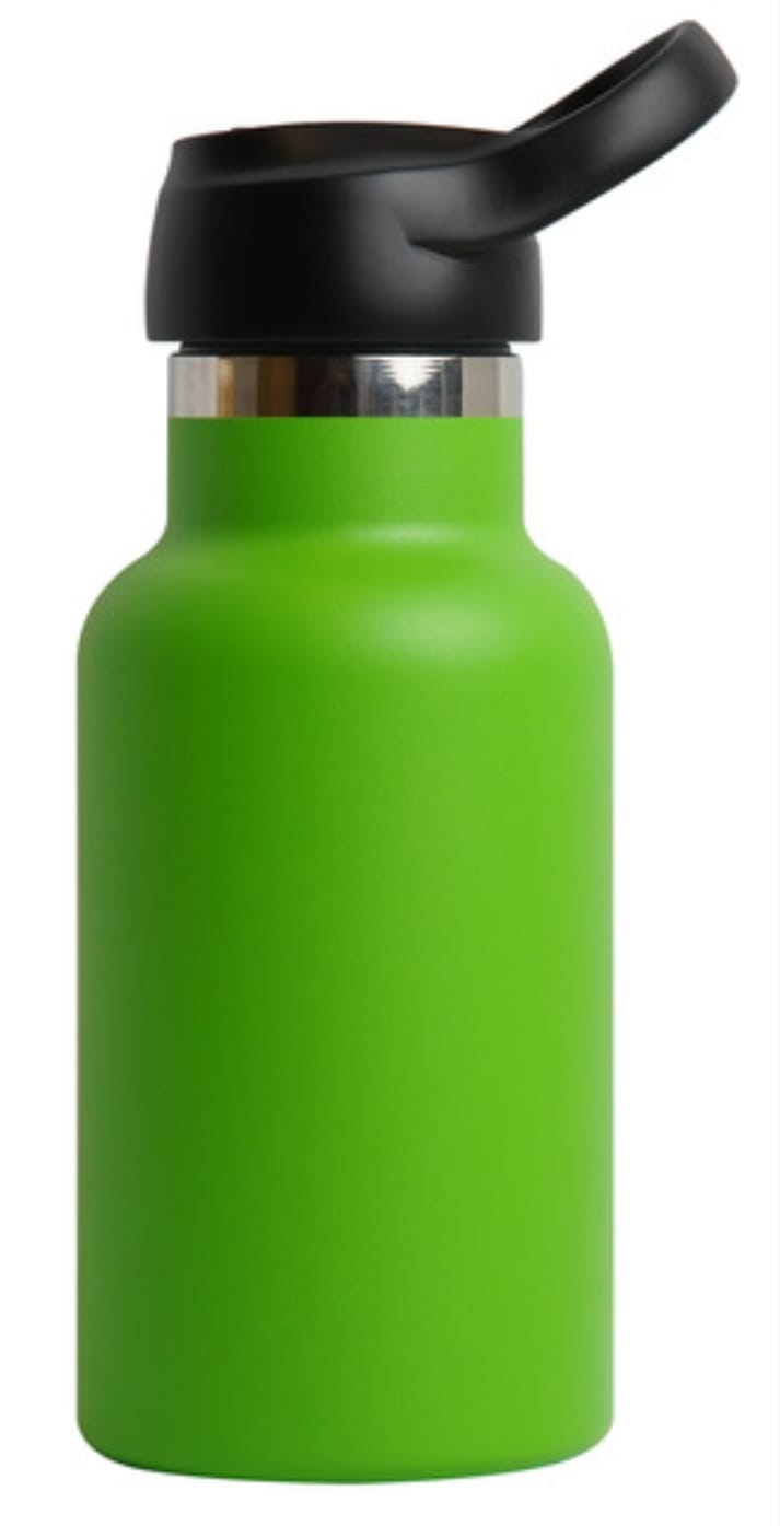 Botella termo reutilizable verde 350ml