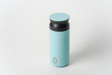 Cargar imagen en el visor de la galería, Botella termo reutilizable Azul café 350ml
