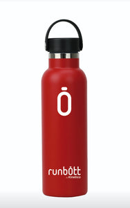 Botella termo reutilizable roja merakiheartmade