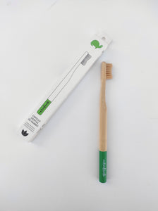 Cepillos de dientes de bambú adult@ verde Merakiheartmade